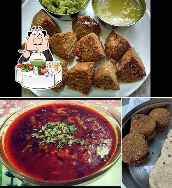 Hot and sour soup at Khandesh gavran express