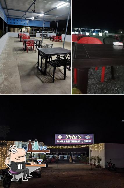 This is the photo displaying interior and exterior at Potu's Family restaurant and Dhaba