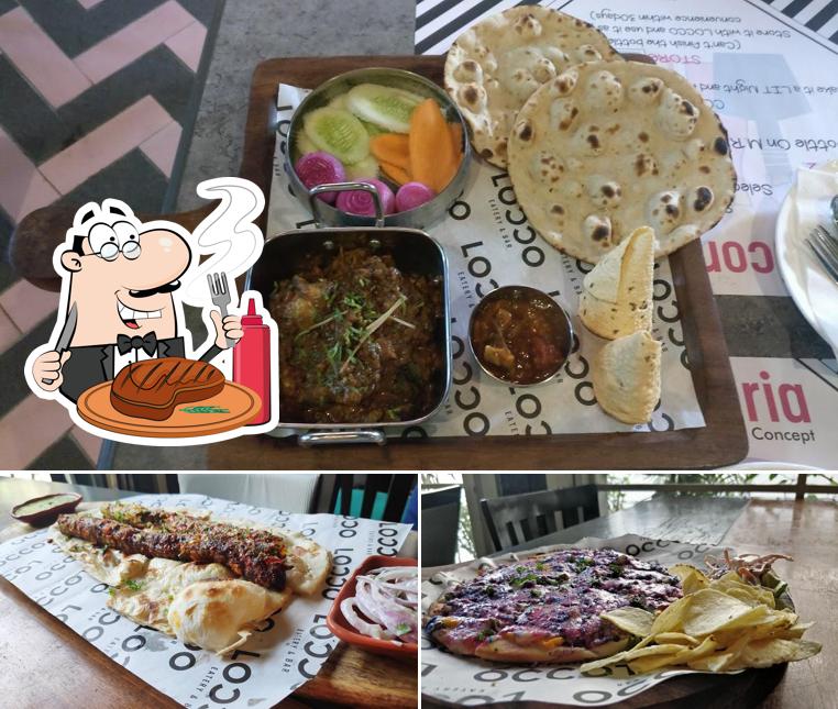 Take a look at the range of meat dishes