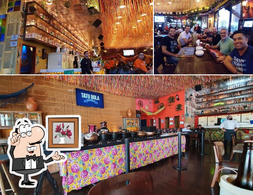 Veja imagens do interior do Tatu Bola Bar