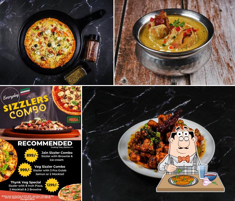 Chicken wings at Thynk Veg Cafe Vegetarian Restaurant Jain Restaurant Vegan Restaurant Dine In