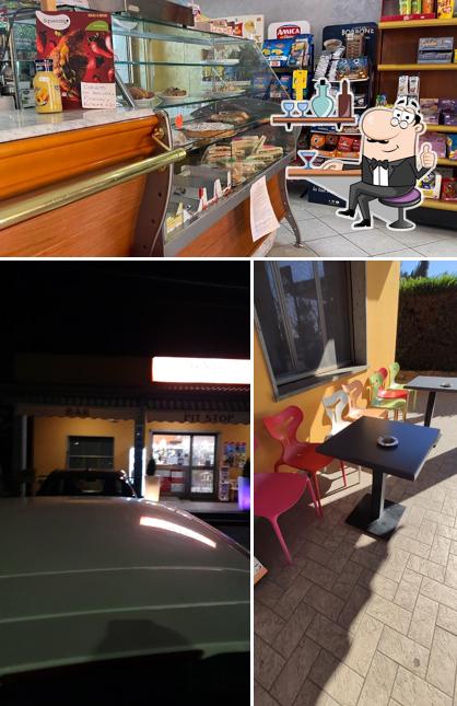 Gli interni di Snack Bar Pit Stop