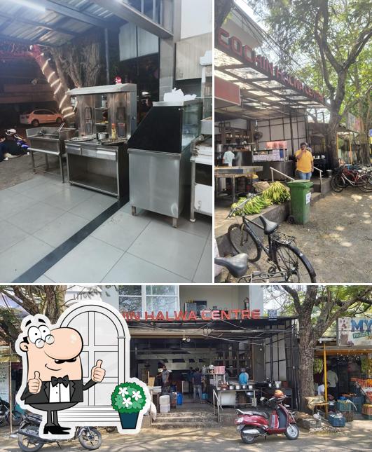 Check out how Cochin Halwa Centre looks outside