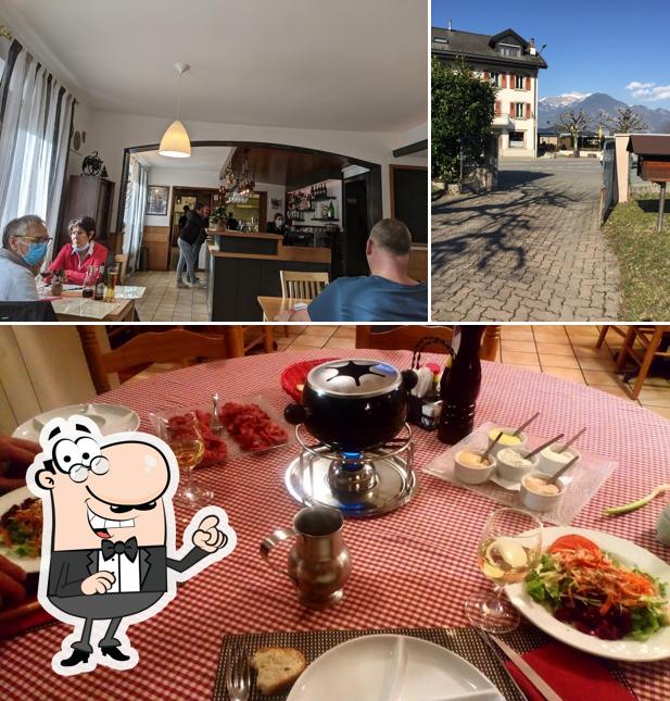 Dai un'occhiata agli interni di Auberge de la Grange au Soleil