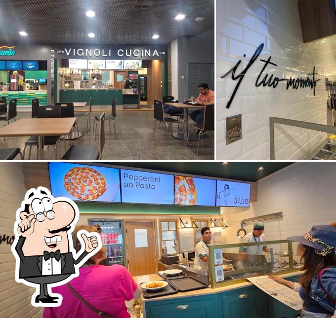 O interior do Vignoli Cucina - Aeroporto