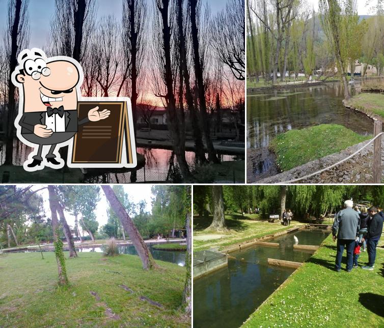 Goditi la vista dagli esterni di Caffè Le Ninfe