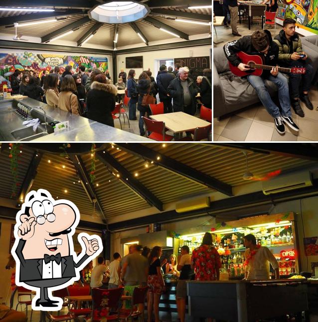 Gli interni di Circolo ARCI Enigma