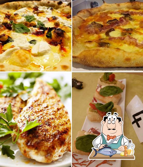 Salmone grigliato al LA TABERNA DEI TEMPLARI