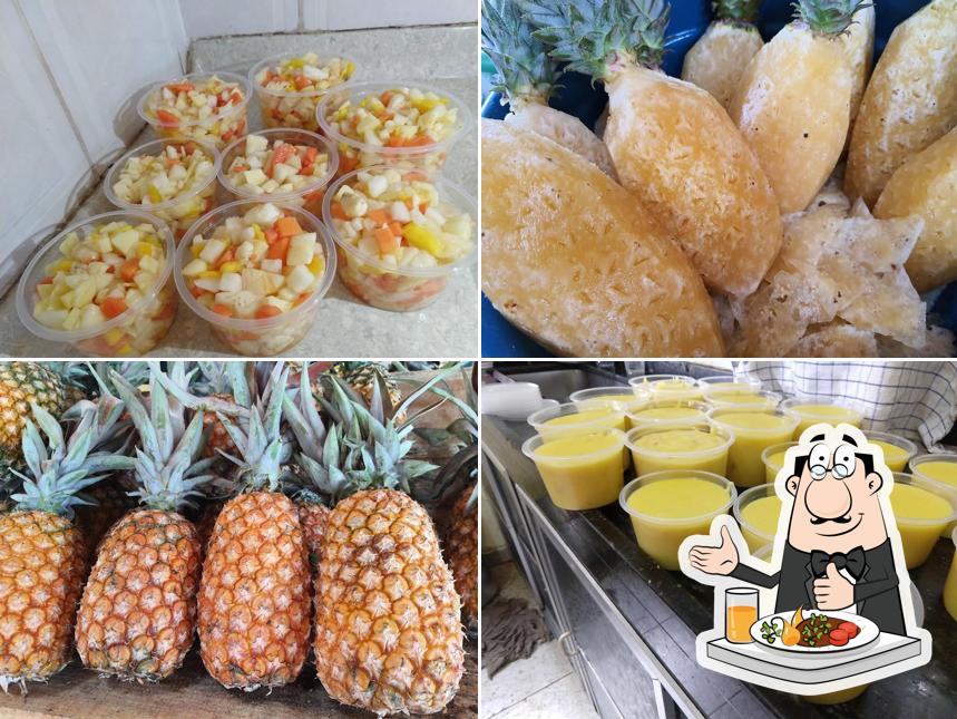 Platos en Rei Do Abacaxi