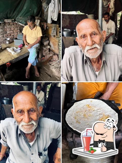 Enjoy a drink at Joginder Parantha wala