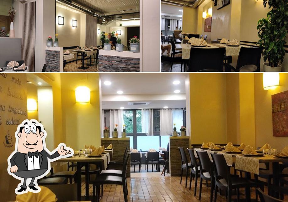 Dai un'occhiata agli interni di Pizzeria Chiaroscuro