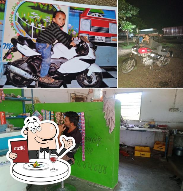 This is the photo depicting food and exterior at Shree Mewad Jogniya Hotel