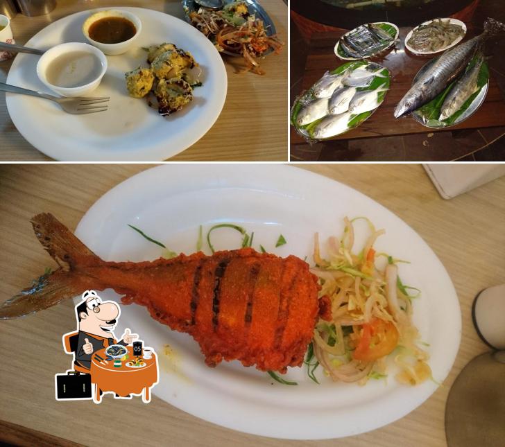 Get different seafood dishes available at P.K. Dum Biryani House