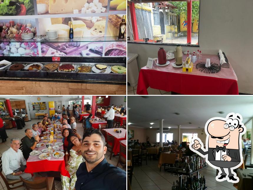 Veja imagens do interior do Churrascaria Paraíso Grill