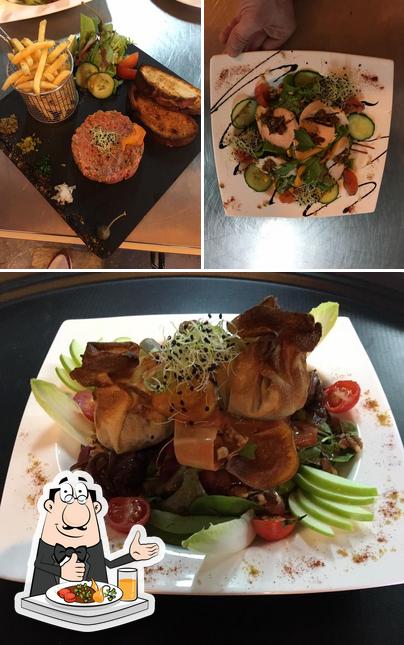 Platti al Restaurant la Croix de Culet