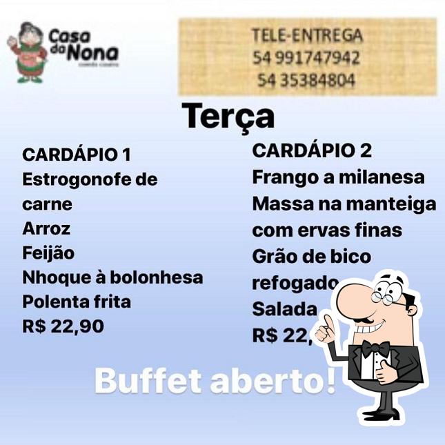 Here's a picture of Restaurante Casa da Nona