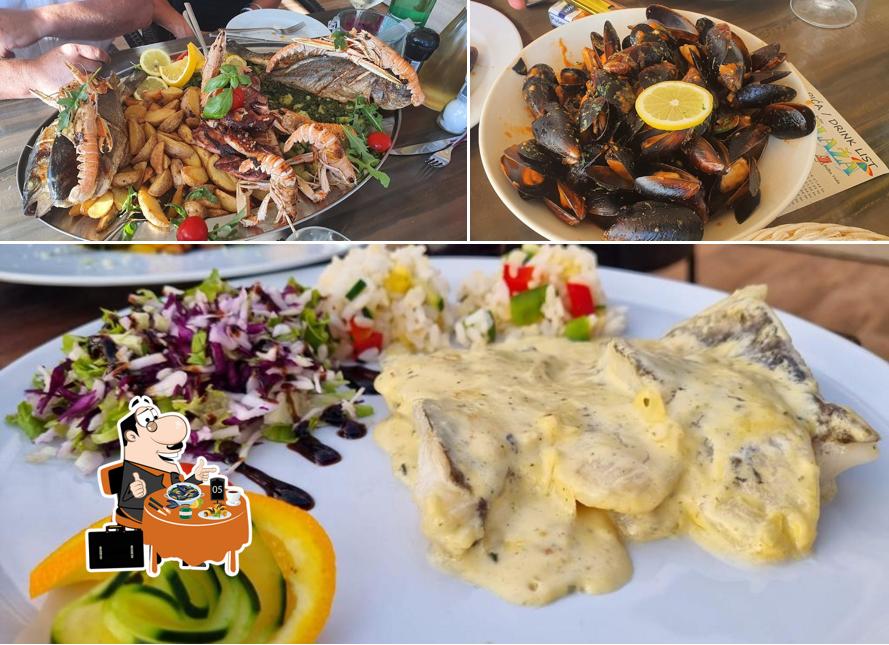 Cozze al Restoran Plaža