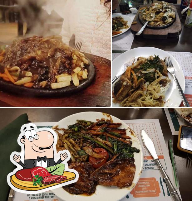 Take a look at the number of meat dishes