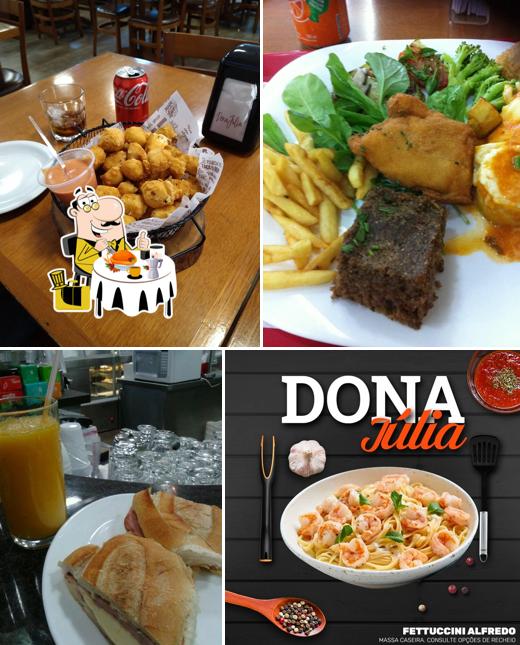 Platos en Dona Júlia Restaurante