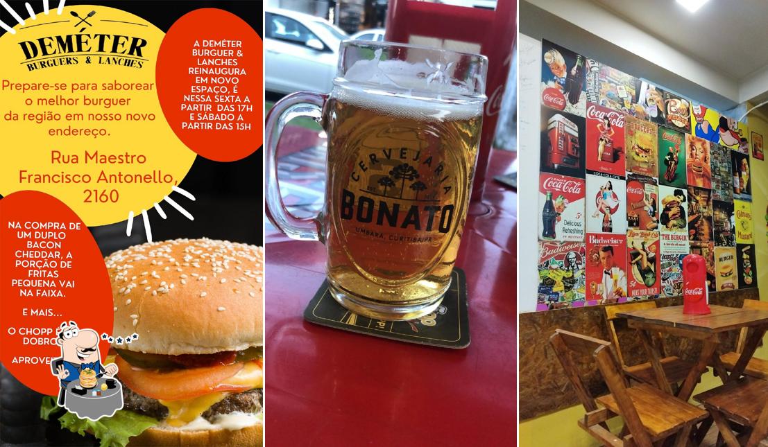 Mousse de chocolate em Deméter Burguers & Lanches