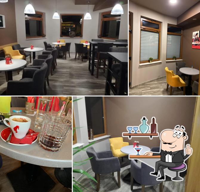 Siediti a un tavolo di Caffe bar Roganec