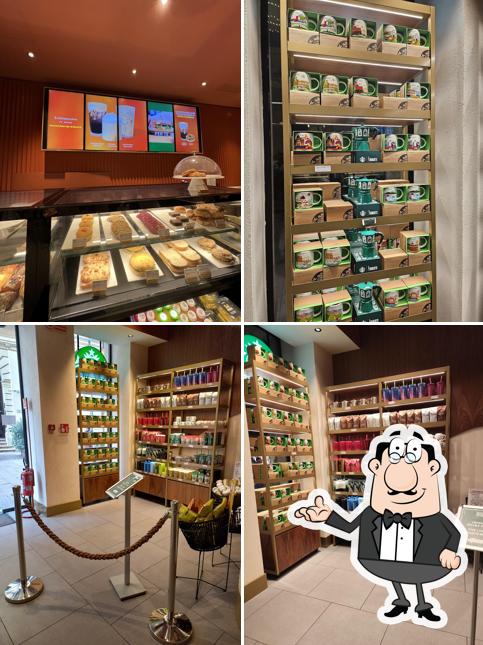 Gli interni di Starbucks - Bologna