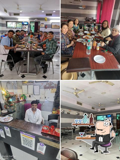 The interior of Agarwal Restaurant