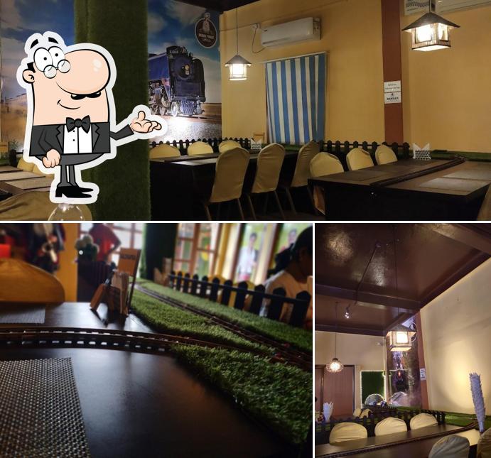 Check out how Barak Valley Express - The Train Restaurant looks inside