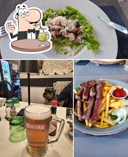 La immagine di bevanda e cibo da Pizzerija Koralj