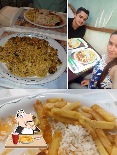 Batata frita em Vivenda do Camarão