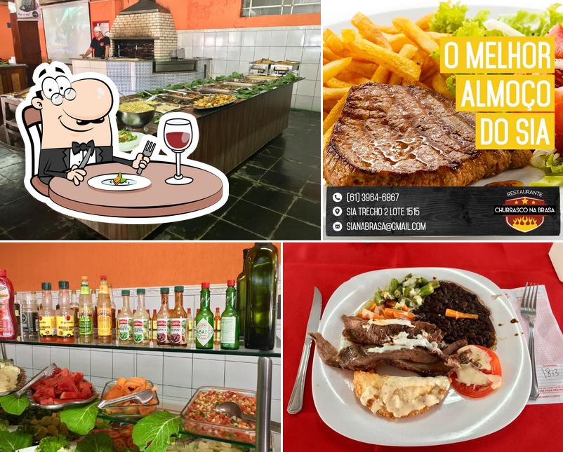 Comida em Churrasco Na Brasa