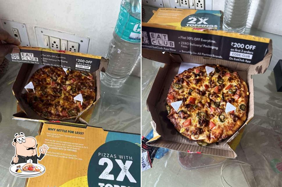 Pick various kinds of pizza