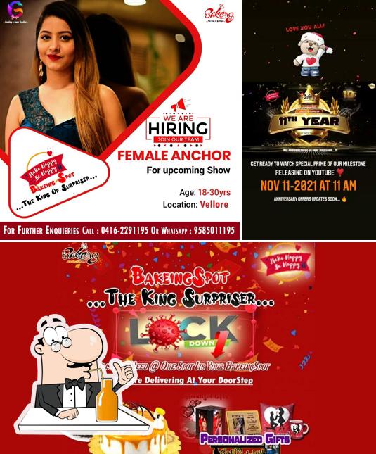 Enjoy a beverage at Bakeing Spot - King of Surpriser