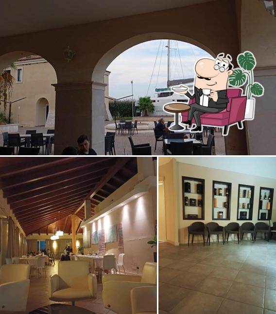 Gli interni di Ristorante Le Terrazze Porto Marinagri