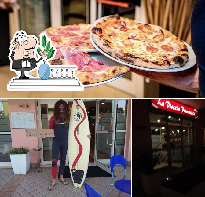 Ristorante Pizzeria La Piccola Primavera si caratterizza per la esterno e cibo