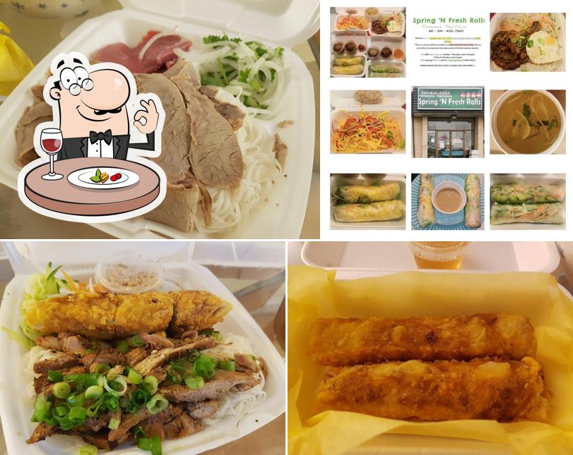 Nourriture à Mr. Spring & Mrs. Fresh