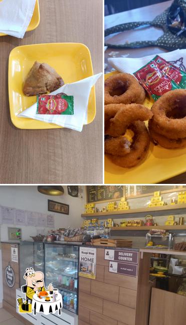 Check out the photo showing food and interior at Kaapi Stop - Shevapet