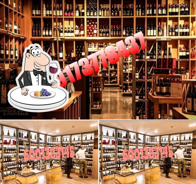 It’s nice to savour a glass of wine at Liquor Store name: Model Shop