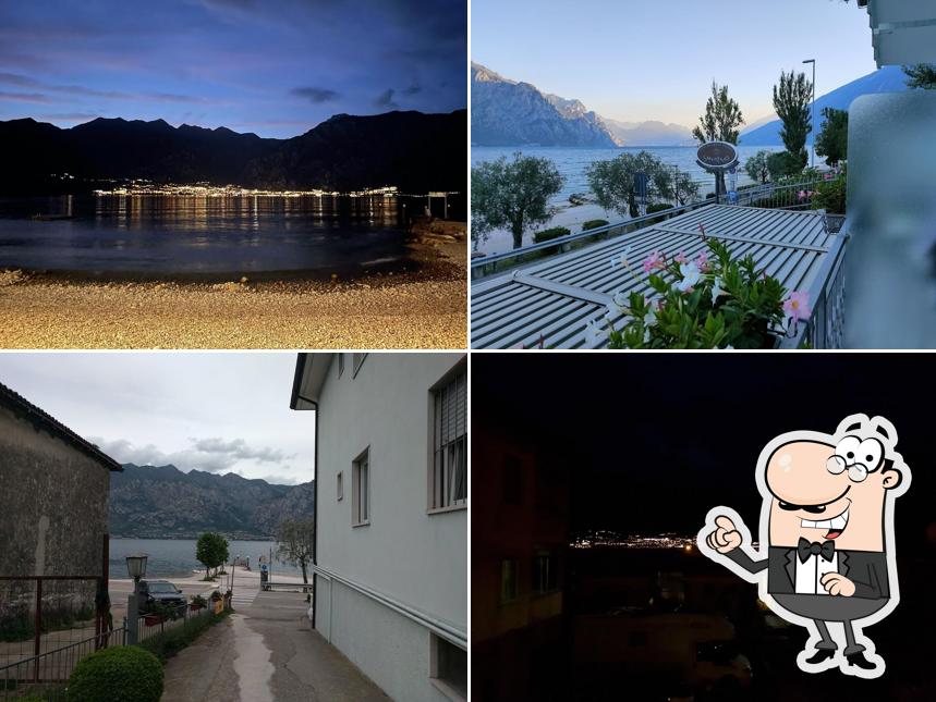 Puoi goderti l'aria fresca da seduto all'esterno di Albergo San Remo