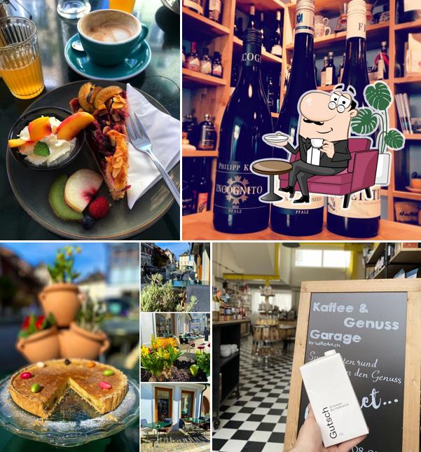 La foto della interni e bevanda di Cafe Zwei