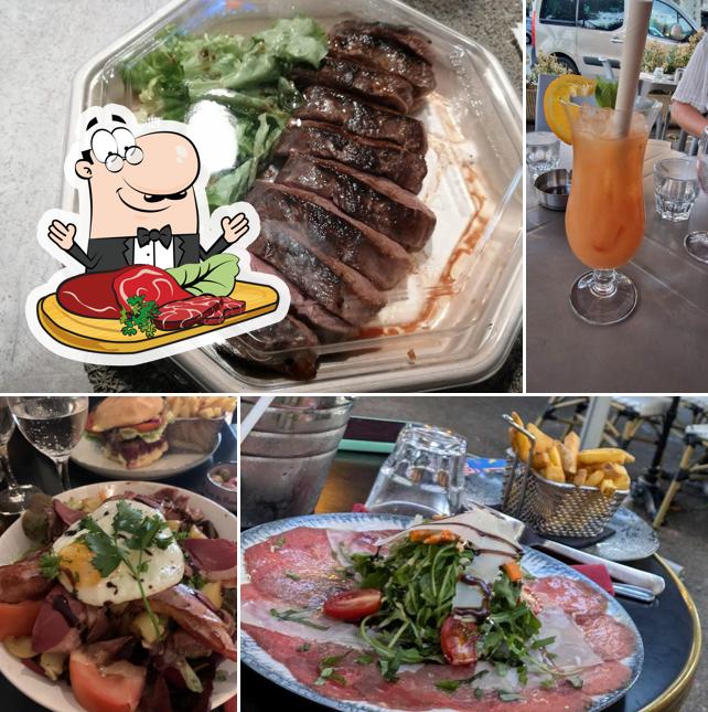 Carpaccio de bœuf à Chez tati