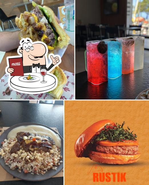 Comida em Rustik Hamburgueria