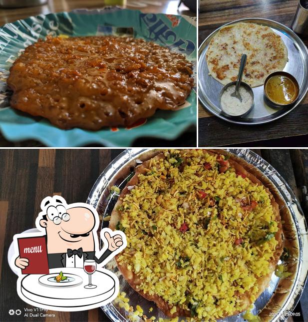 Food at Radhe Ji Restauraunt