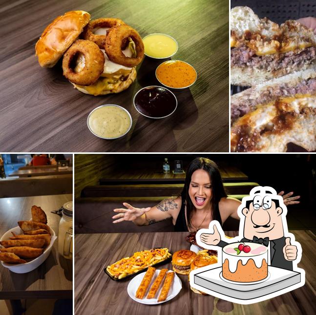 Bolos de cenoura em DC Burger