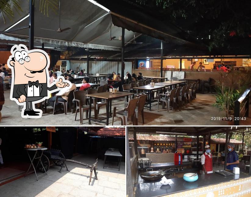 The interior of Vishnuji Ki Rasoi