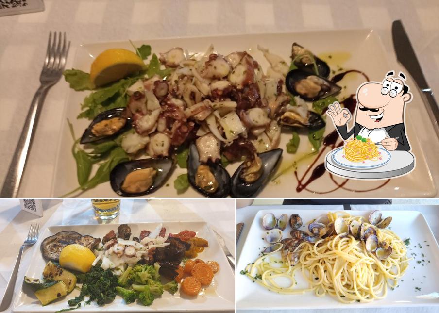 Spaghetti alla carbonara al Trattoria e pizzeria Da Zucchetta