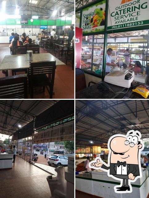 The interior of Santhigiri Vegetable Stall & Food Services