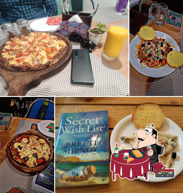 Waffles at Bookavibe - Book Cafe and Co-working space