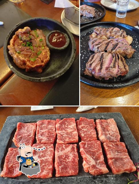 Comida em Deliciando Steak Club