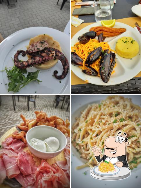 Spaghetti alla carbonara al Bar Trattoria del Mutuo Soccorso Da Depa